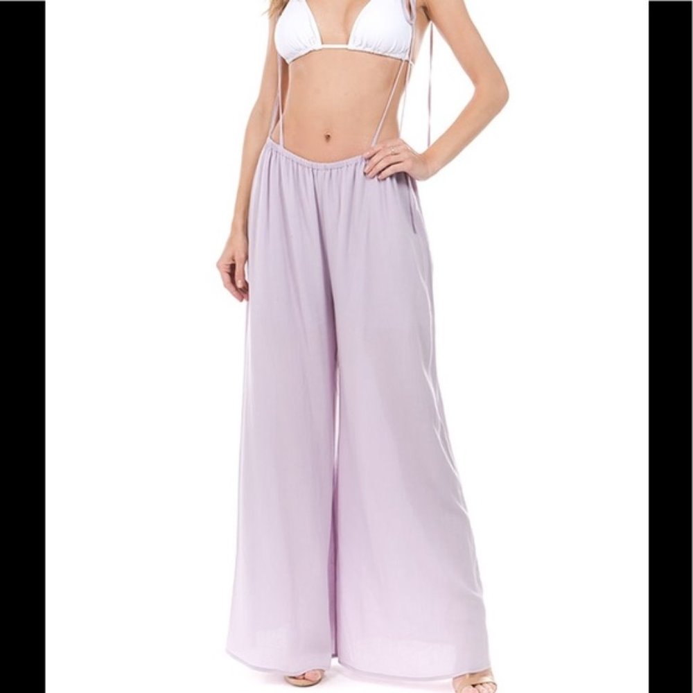 And1 M/L wide leg jumpsuit pants